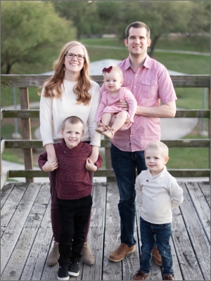 Dr Felkner and their family.